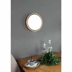 Lampes En Bois-Luce Design Applique murale SOLSTAR LED Écru, Noir, 1 lumière