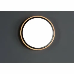 Lampes En Bois-Luce Design Applique murale SOLSTAR LED Écru, Noir, 1 lumière