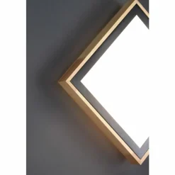 Lampes En Bois-Luce Design Applique murale SOLSTAR LED Écru, Noir, 1 lumière