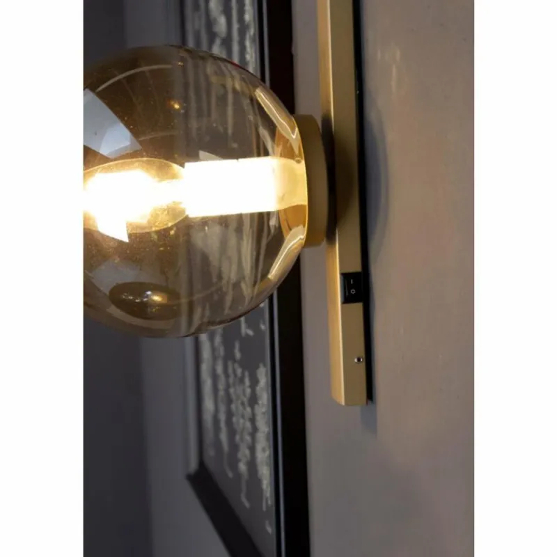 Luce Design Applique murale PLUTO Or, 1 lumière