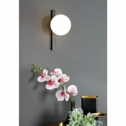 Luce Design Applique murale PLUTO Noir, 1 lumière