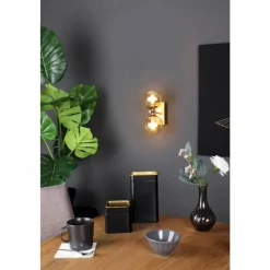 Luce Design Applique murale NEPTUN Laiton, 2 lumières
