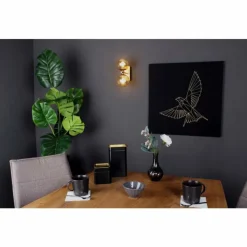 Luce Design Applique murale NEPTUN Laiton, 2 lumières