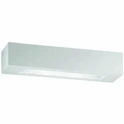 Luce Design Applique murale Candida peut être peint avec de la peinture ordinaire, Blanc, 2 lumières* Appliques