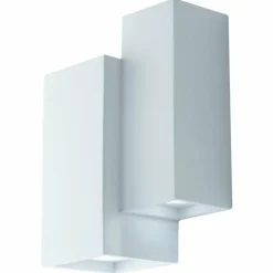 Luce Design Applique murale Foster peut être peint avec de la peinture ordinaire, Blanc, 4 lumières* Appliques