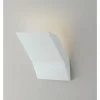 Luce Design Applique murale Montblanc peut être peint avec de la peinture ordinaire, Blanc, 1 lumière* Appliques