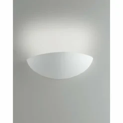 Luce Design Applique murale Moritz peut être peint avec de la peinture ordinaire, Blanc, 1 lumière* Appliques