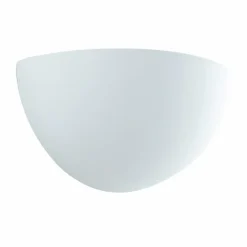 Luce Design Applique murale Moritz peut être peint avec de la peinture ordinaire, Blanc, 1 lumière* Appliques