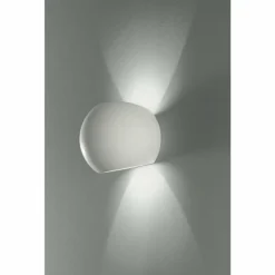 Luce Design Applique murale Moses peut être peint avec de la peinture ordinaire, Blanc, 1 lumière* Appliques