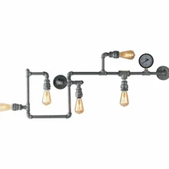Lampes Industrielles-Luce Design Applique murale Luce-Design Amarcord Zingué, 5 lumières