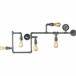 Lampes Industrielles-Luce Design Applique murale Luce-Design Amarcord Zingué, 5 lumières