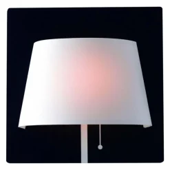 Lampes En Tissu-Luce Design Applique murale Luce-Design Wharol LED Noir, 1 lumière