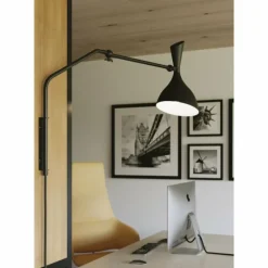 Luce Design Applique murale Luce-Design MORGAN Noir, 1 lumière* Appliques