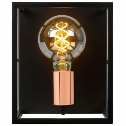 Lampes Vintages & Rétros-Luminaires Lucide Applique murale Lucide ARTHUR Noir, 1 lumière