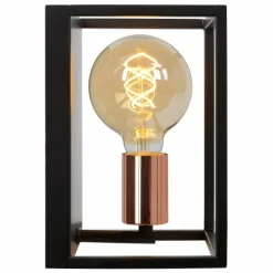 Lampes Vintages & Rétros-Luminaires Lucide Applique murale Lucide ARTHUR Noir, 1 lumière