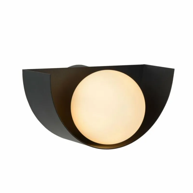 Luminaires Lucide Applique murale Lucide BENNI Noir, 1 lumière