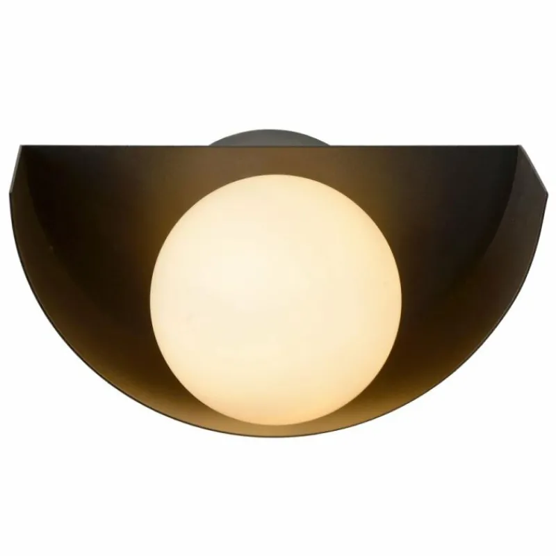 Luminaires Lucide Applique murale Lucide BENNI Noir, 1 lumière
