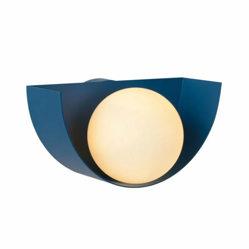 Luminaires Lucide Applique murale Lucide BENNI Bleu, 1 lumière