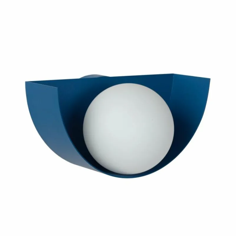Luminaires Lucide Applique murale Lucide BENNI Bleu, 1 lumière