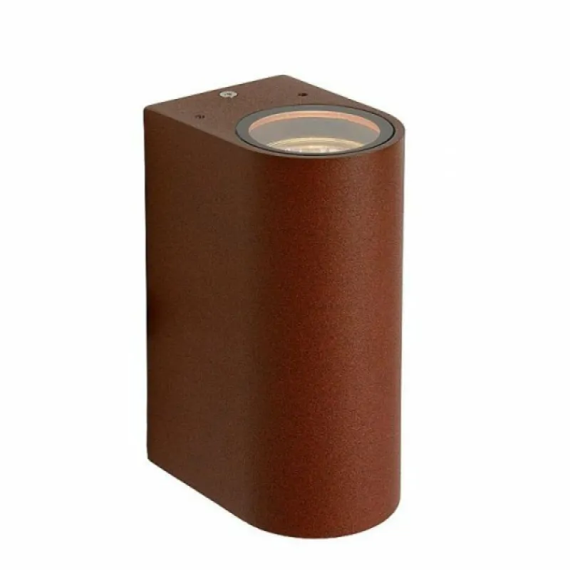 Luminaires Lucide Applique murale Lucide BOOGY Rouille, 2 lumières