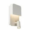 Luminaires Lucide Applique murale Lucide BOXER LED Blanc, 2 lumières* Appliques
