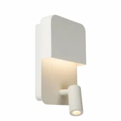 Luminaires Lucide Applique murale Lucide BOXER LED Blanc, 2 lumières* Appliques