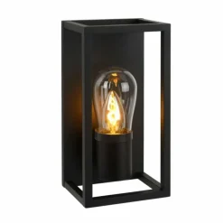 Luminaires Rustiques-Luminaires Lucide Applique murale Lucide CARLYN Noir, 1 lumière