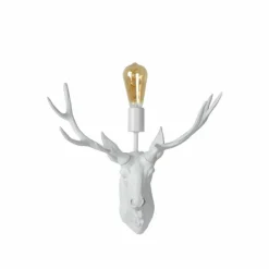 Luminaires Lucide Applique murale Lucide CARIBOU Blanc, 1 lumière* Appliques