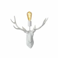 Luminaires Lucide Applique murale Lucide CARIBOU Blanc, 1 lumière* Appliques
