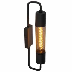 Luminaires Lucide Applique murale Lucide CALIXT Noir, 1 lumière* Appliques