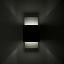 Luminaires Lucide Applique murale Lucide CUBO Acier inoxydable, 1 lumière* Appliques