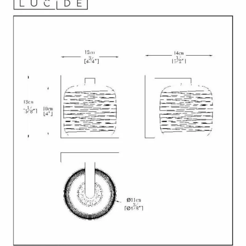 Luminaires Lucide Applique murale Lucide ERYN Chrome, 1 lumière