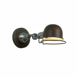 Lampes Industrielles-Luminaires Lucide Applique murale Lucide HONORE Rouille, 1 lumière