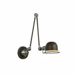 Lampes Industrielles-Luminaires Lucide Applique murale Lucide HONORE Rouille, 1 lumière