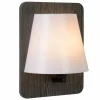 Luminaires Rustiques-Luminaires Lucide Applique murale Lucide IDAHO Gris, 1 lumière