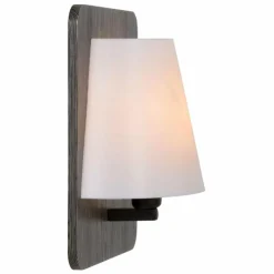 Luminaires Rustiques-Luminaires Lucide Applique murale Lucide IDAHO Gris, 1 lumière