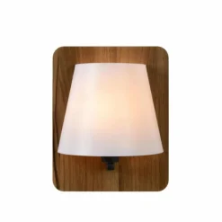 Luminaires Rustiques-Luminaires Lucide Applique murale Lucide IDAHO Bois foncé, 1 lumière