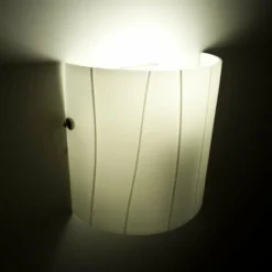 Luminaires Lucide Applique murale Lucide Lino Blanc, 1 lumière