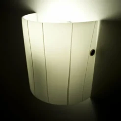 Luminaires Lucide Applique murale Lucide Lino Blanc, 1 lumière