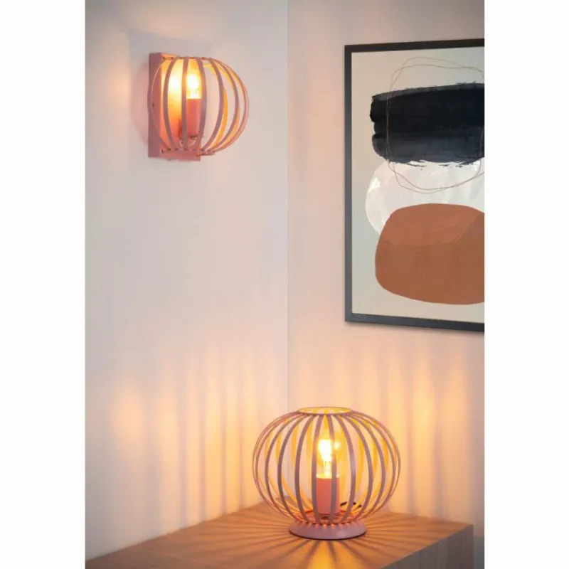 Luminaires Lucide Applique murale Lucide MERLINA Rose, 1 lumière* Appliques