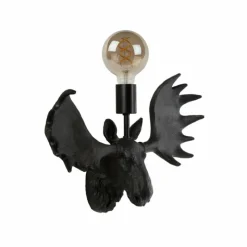 Luminaires Lucide Applique murale Lucide MOOSE Noir, 1 lumière* Appliques