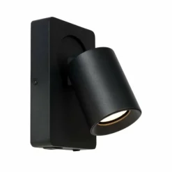 Luminaires Lucide Applique murale Lucide NIGEL LED Noir, 1 lumière* Éclairage Led