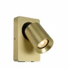 Lampes Dorées-Luminaires Lucide Applique murale Lucide NIGEL LED Or, Laiton, 1 lumière