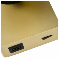 Lampes Dorées-Luminaires Lucide Applique murale Lucide NIGEL LED Or, Laiton, 1 lumière