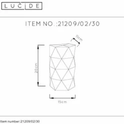 Lampe Turque-Luminaires Lucide Applique murale Lucide OTONA Noir, 2 lumières