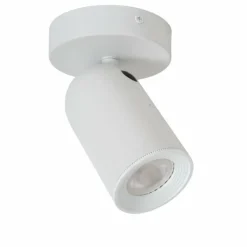Luminaires Lucide Applique murale Lucide PUNCH Blanc, 1 lumière* Spots Et Projecteurs
