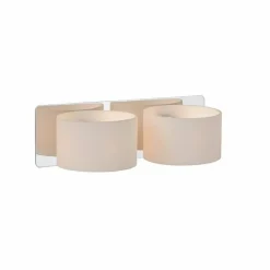 Luminaires Lucide Applique murale Lucide RENA Chrome, 2 lumières* Appliques