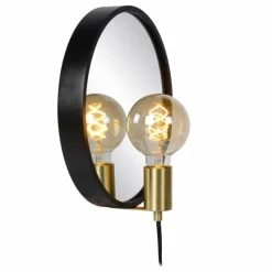 Luminaires Scandinaves-Luminaires Lucide Applique murale Lucide REFLEX Noir, 1 lumière