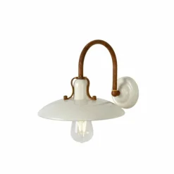 Luminaires Rustiques-Luminaires Lucide Applique murale Lucide RÖMER Crème, 1 lumière