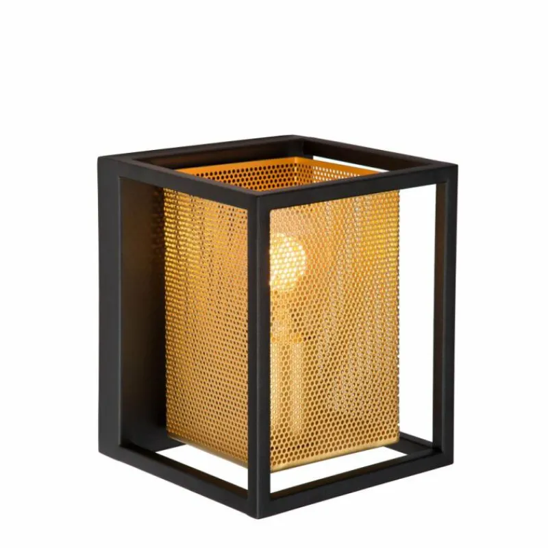 Lampes Dorées-Luminaires Lucide Applique murale Lucide SANSA Noir, 1 lumière